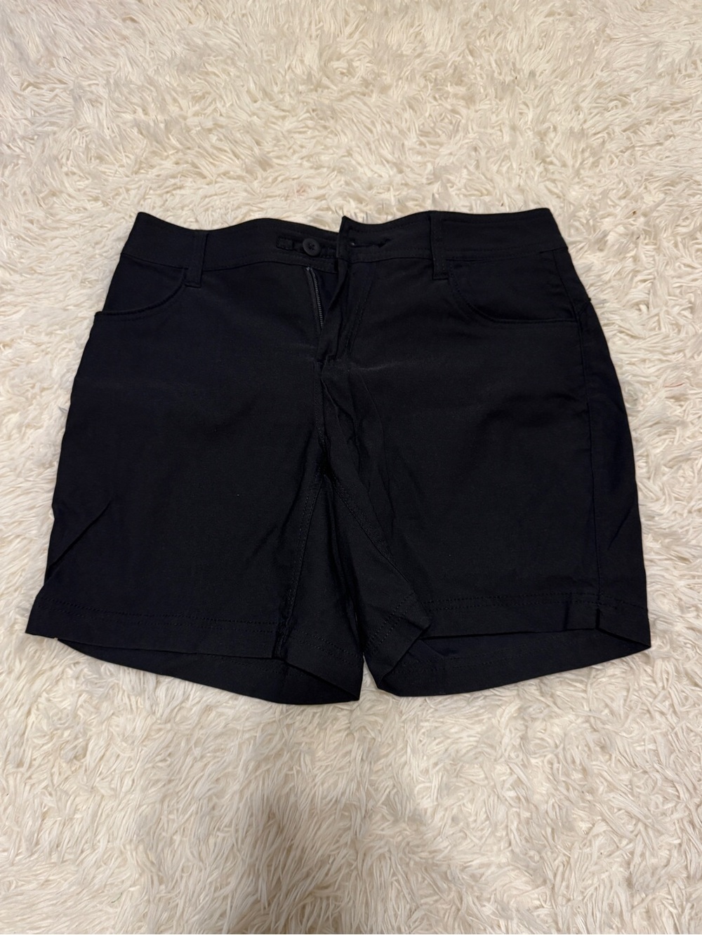 Prana Black Women's Stretch Bermuda Shorts